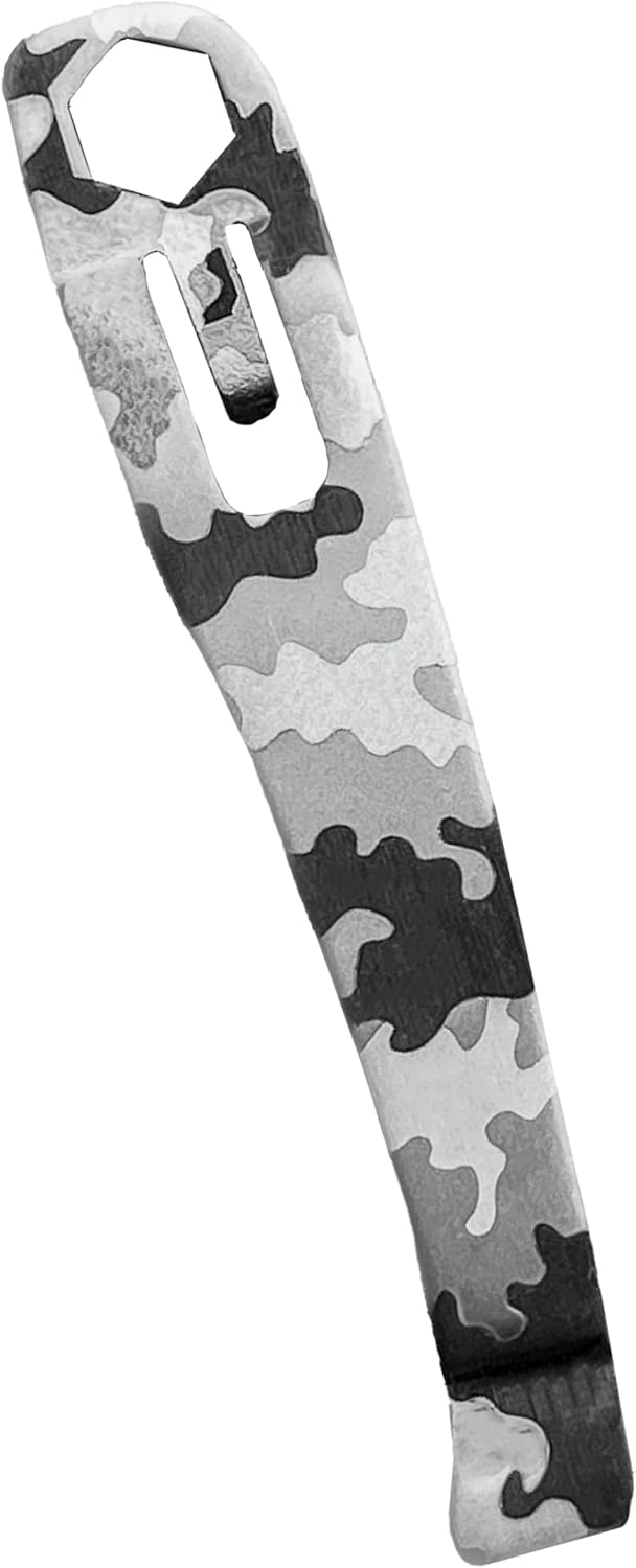 Clip bolsillo comp. Sidekick Wingman Titanio TC4 Camo