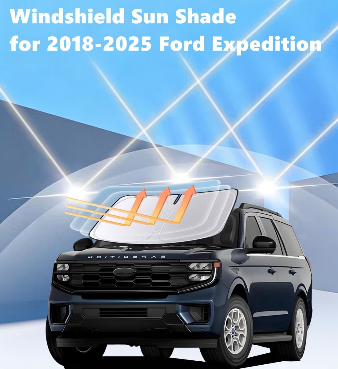 Parasol parabrisas Ford Explorer 20-26 reflectante UV
