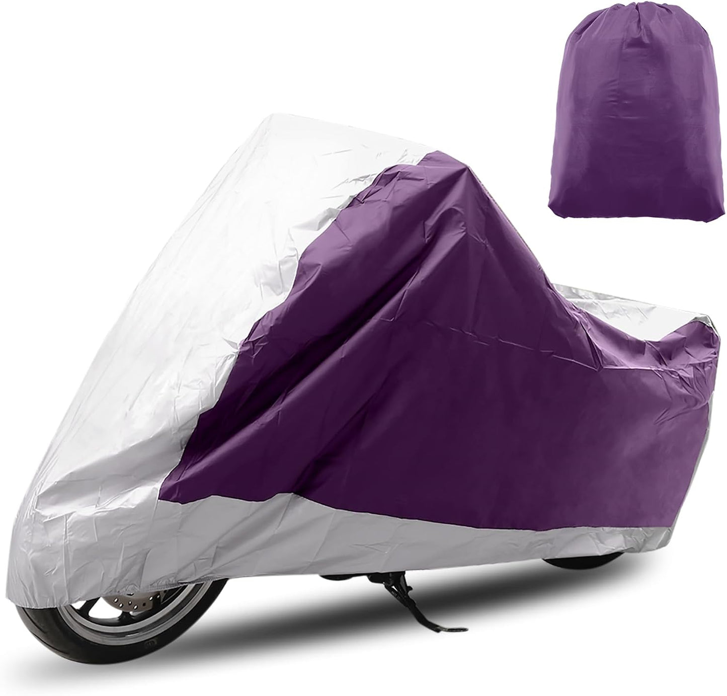Funda motocicleta Harley Honda Suzuki 86.61" impermeable