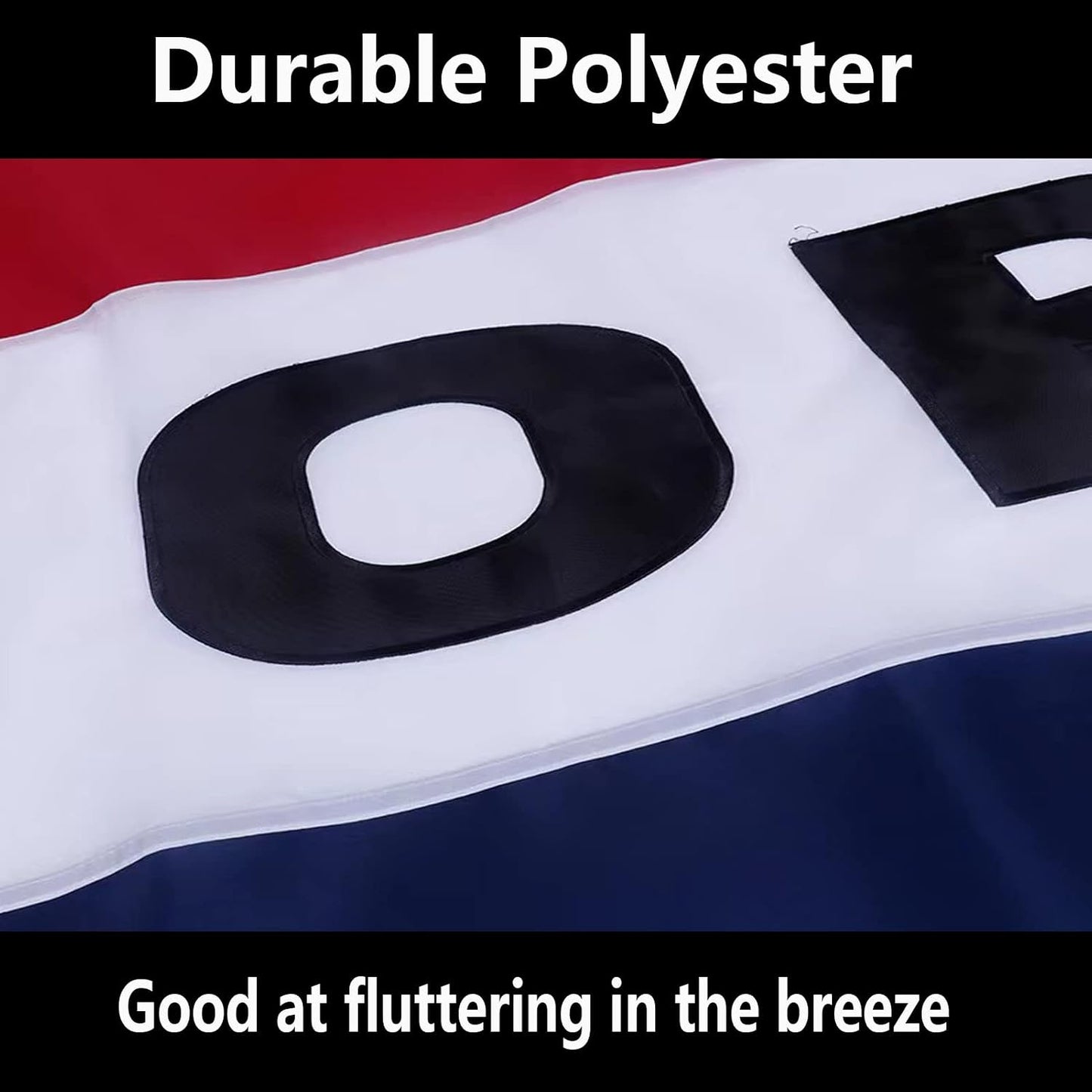 Bandera abierta 3x5 poliéster doble cara 3 capas