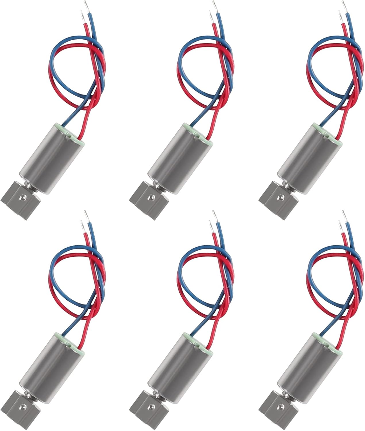 6 Pzas Motor Eléctrico 1.5V 12000RPM