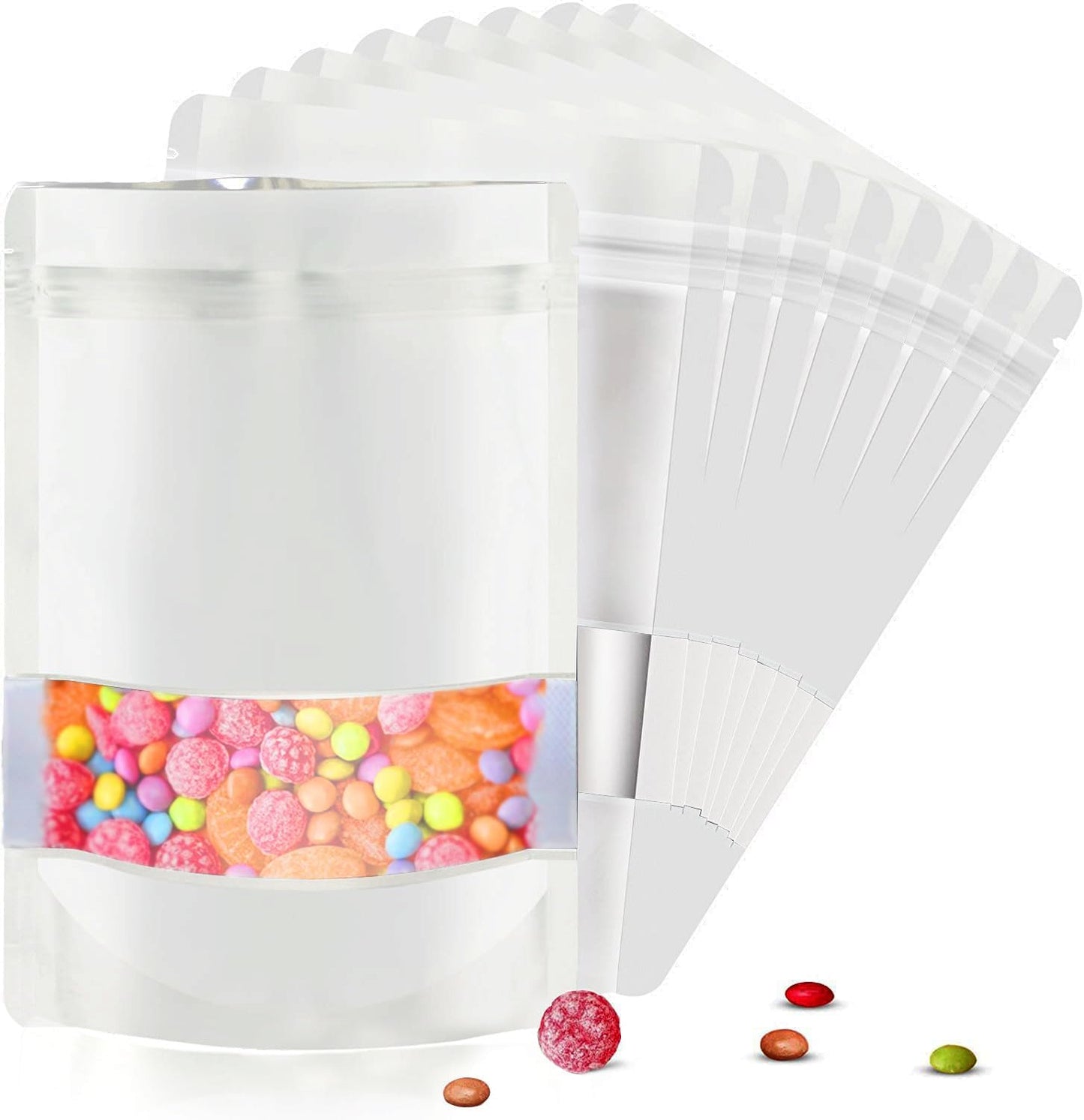 Bolsas Mylar 5.5x7.8 120pzas para almacenamiento alimentos