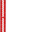 Escuadra carpintero 8x12pulg láser aluminio anodizado rojo