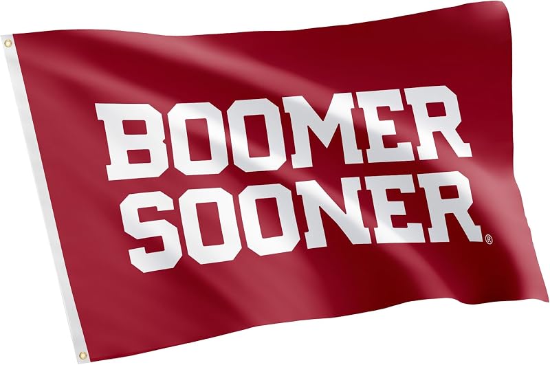 Bandera Sooners UO 3x5ft tela poliéster duradera