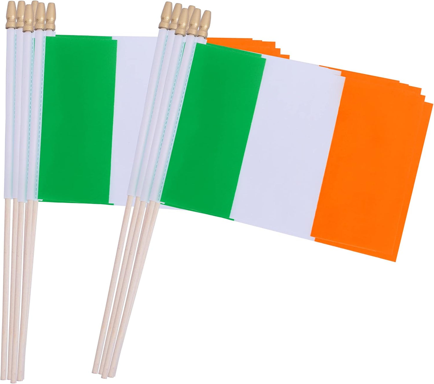 Bandera Irlandesa Mini 5x8" Set 12