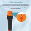 Cable extensión solar XT60i 12AWG cobre estañado 10ft