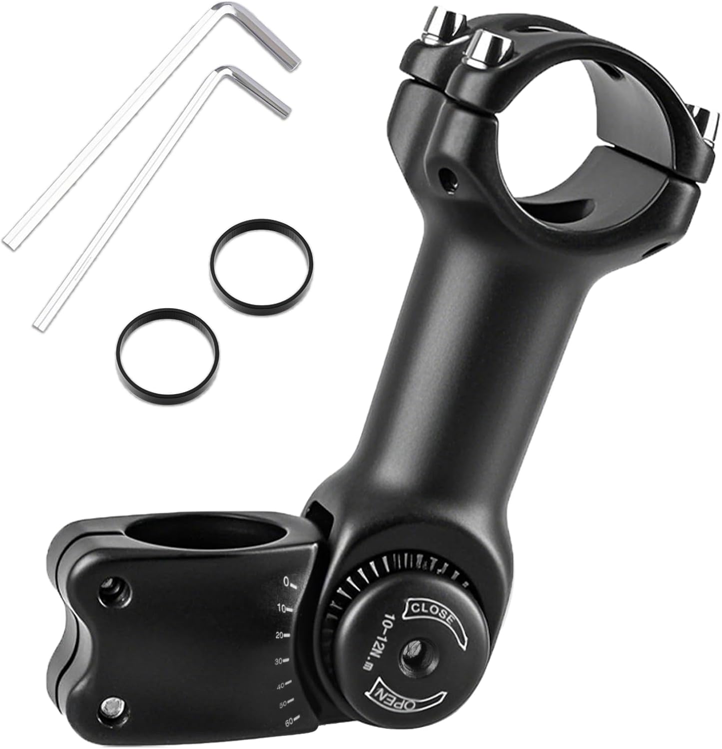 Extensor manillar bicicleta 25.4-31.8mm ajustable 90-145mm