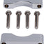 Kit soportes guardabarros cromados comp FLH FLT 97-13