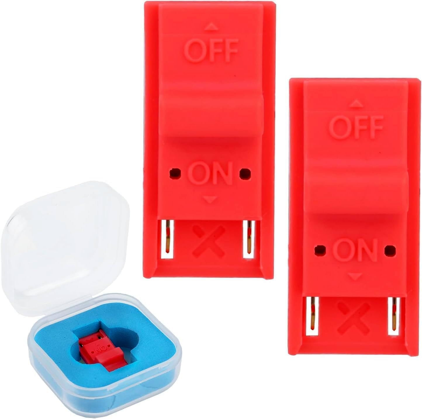 2 Pzas RCM Jig Clip para interruptor modo recuperación rojo