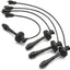 Set 4 cables bujía comp Toyota Corolla L4 1.8L