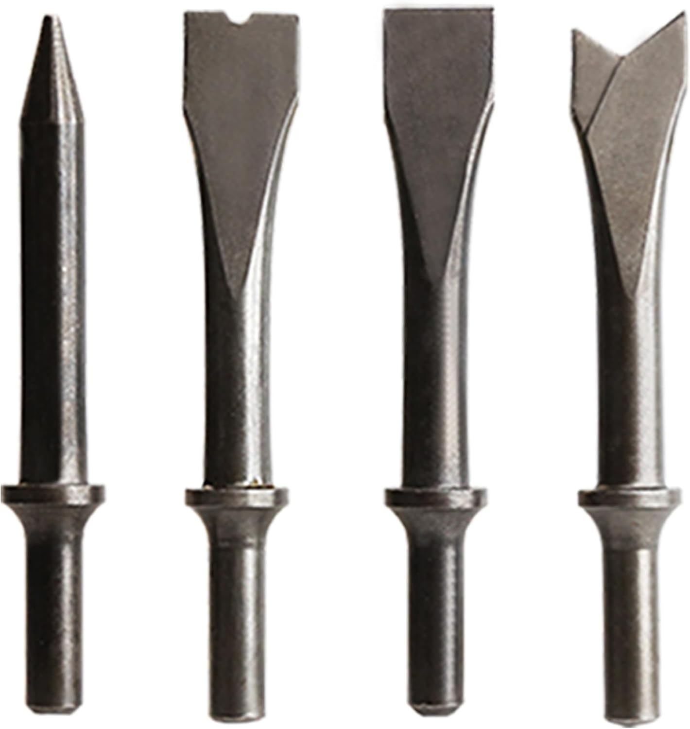 Set 4 cinceles aire brocas hormigón 4.921pulg