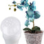 Macetas plástico orquídeas 4.5pulg transparente set 10