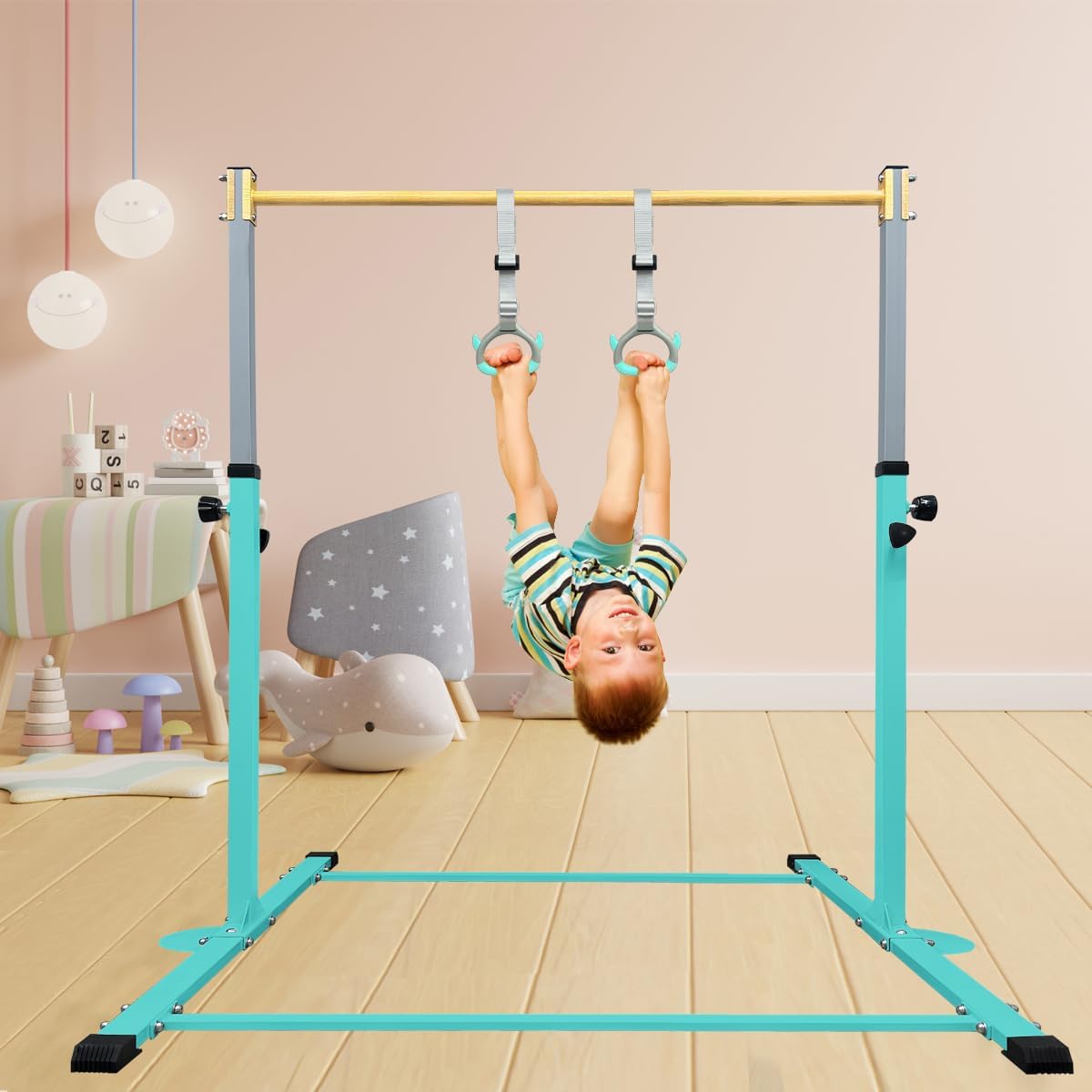Barra ajustable para niños 3-5ft entrenamiento