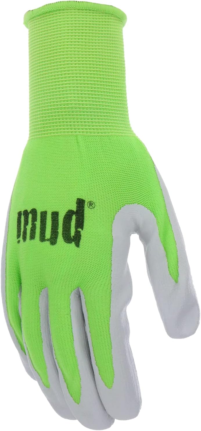 Guantes trabajo palma cuero sintético reforzado mujer