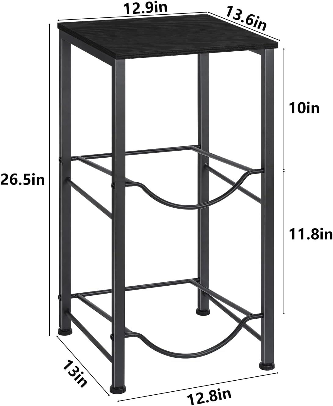 Soporte botella 5gal con estante organiz.