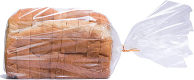 Bolsas plástico pan 50 pzas reutiliz. transparentes