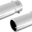 2 Pzas Puntas Silenciador Acero Inox 1.5-2" Diámetro