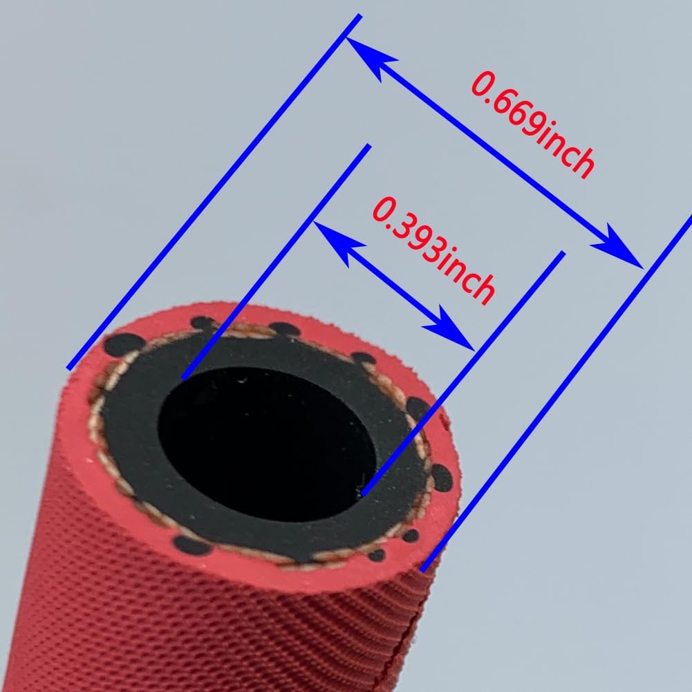 Manguera combustible 15ft 6AN 3/8" 2.8Mpa 400PSI