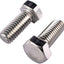 Tornillo hex 3/8-16x7/8 pulg acero inox set 10