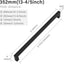 20 Tiradores Acero Inox 13" Negro Mate