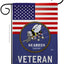 Bandera Seabees Navy 13x18.5" doble cara decorativa