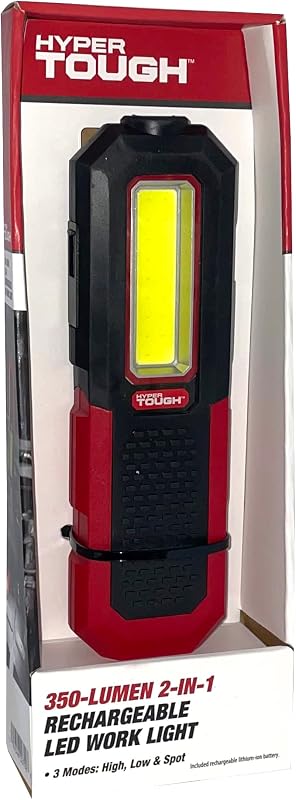 Luz trabajo LED recargable 350lm imán soporte pivotante