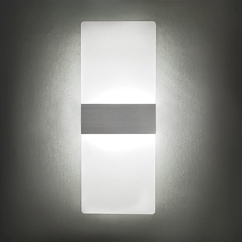 Aplique pared LED 10W pack 4 luz ascendente sala estar