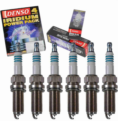 Bujías iridio DENSO 6 Pzas para Nissan Frontier 4.0L V6