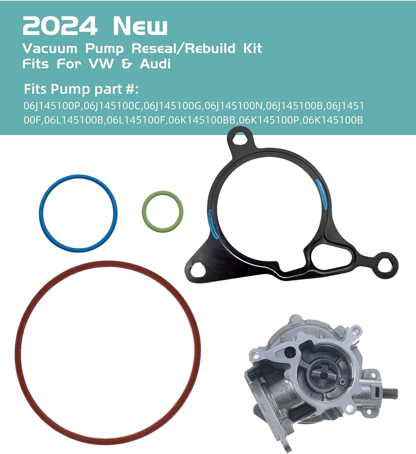 Kit resellado bomba vacío VW GTI Golf Jetta Audi B8 1.8T