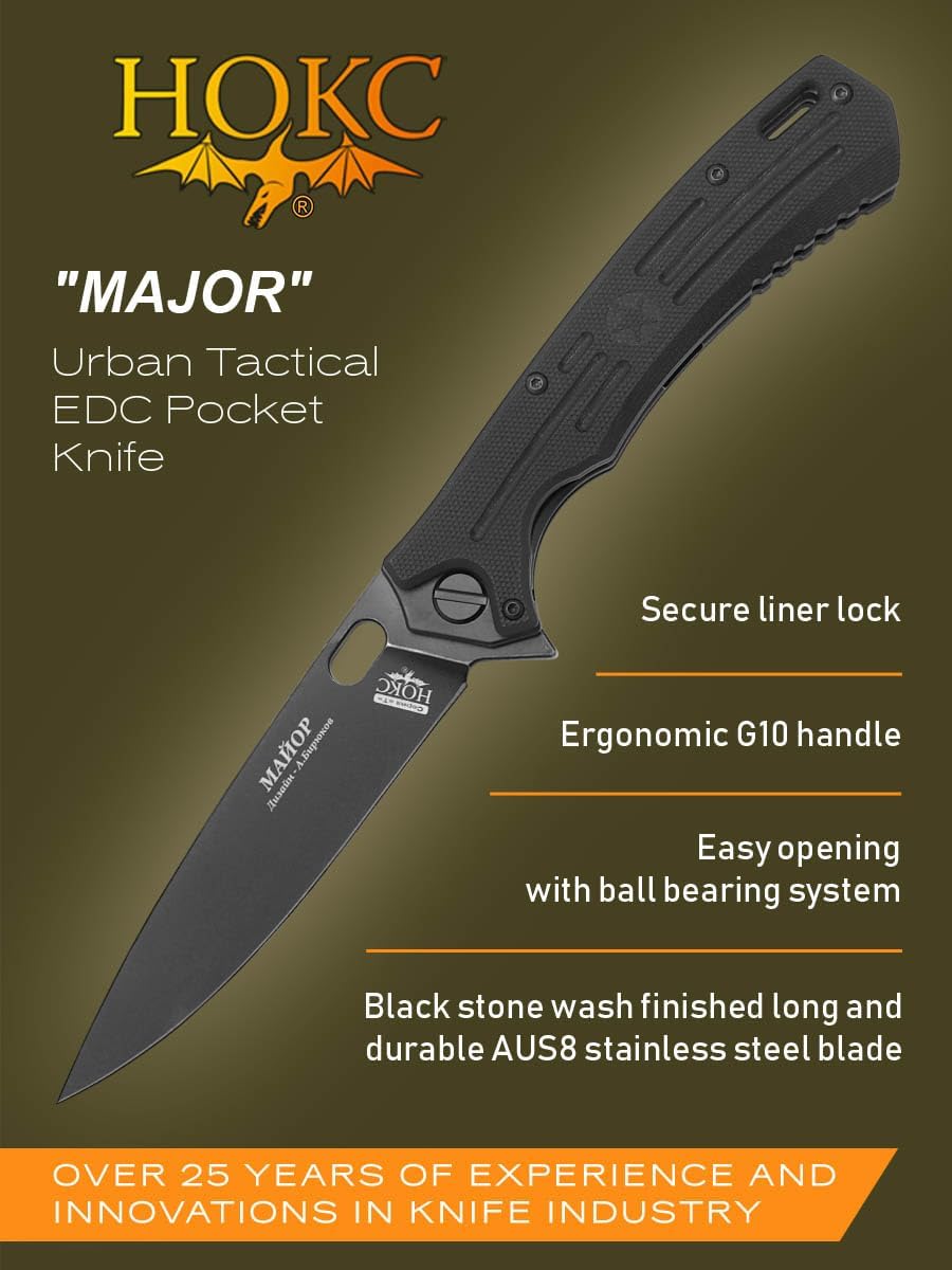 Cuchillo bolsillo EDC diseño Aleksander Biryukov bloqueo G10