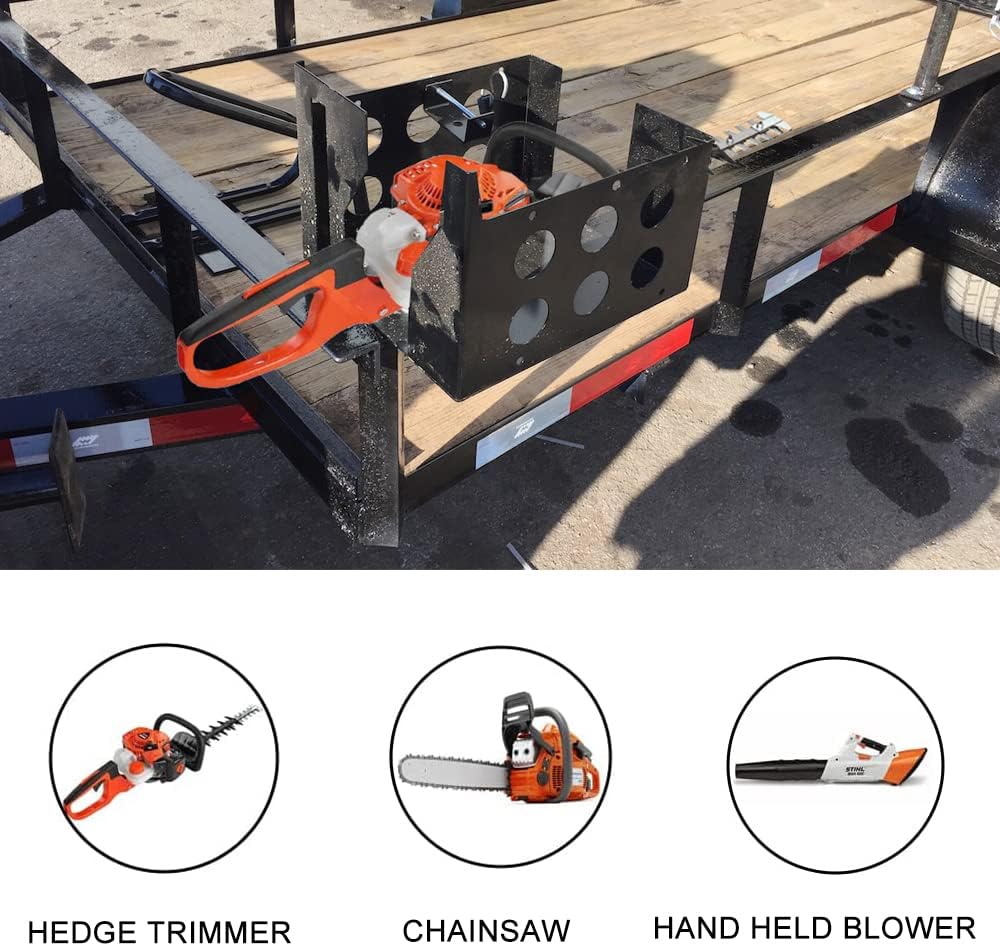 Multi-Rack para remolque motosierras cortasetos sopladores