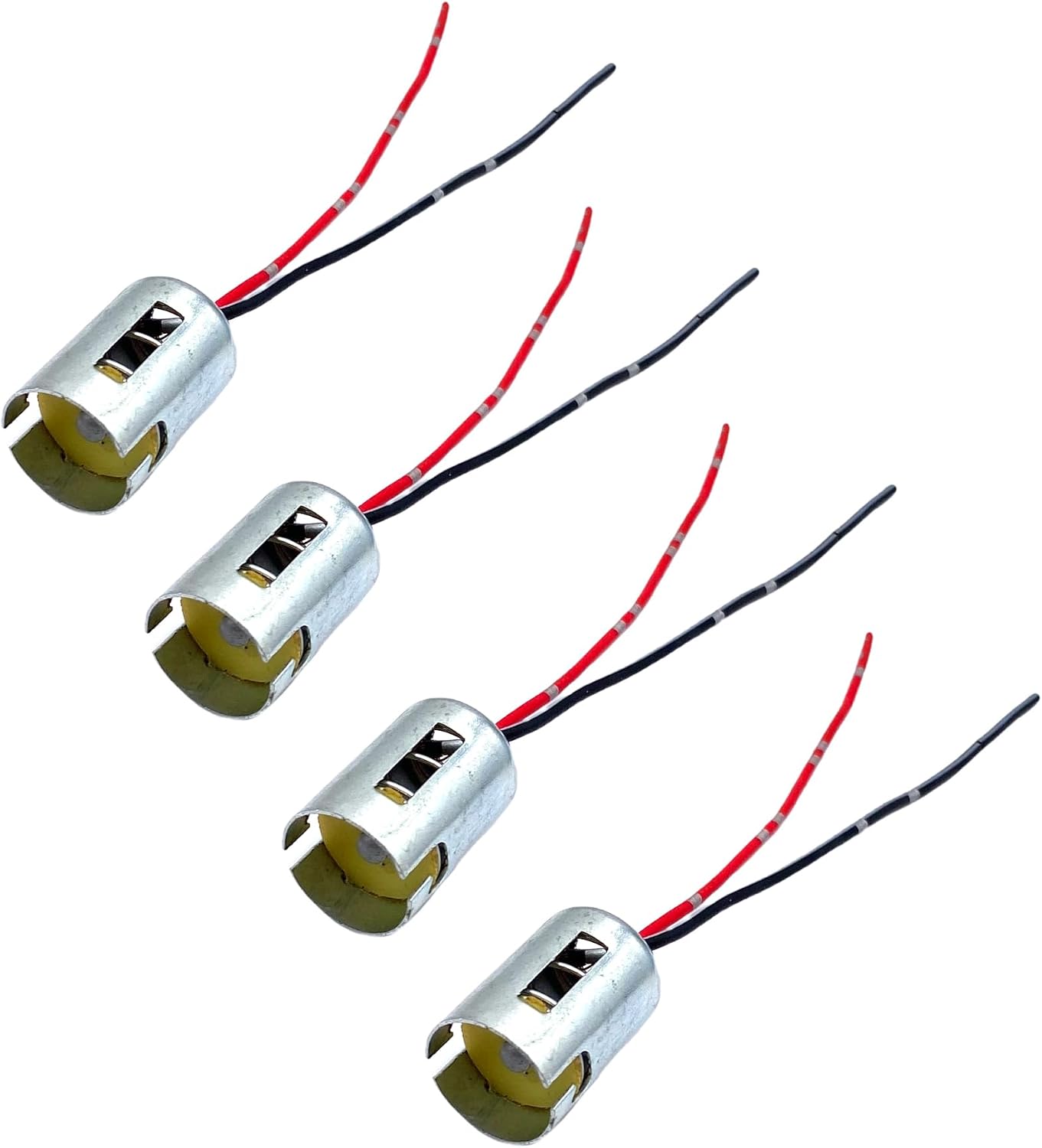 4 Pzas Enchufes LED coche 1141 1156 con precableado