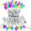Guirnalda luces LED Pascua forma huevo 120V exterior
