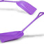 Pala sanitaria plástico 14" morado pack 3