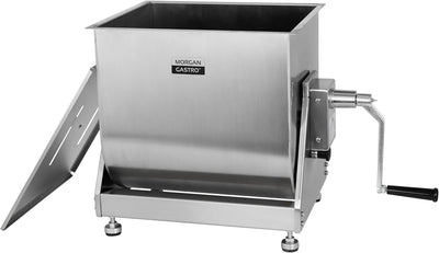 Batidora manual de carne acero inoxidable tina inclinable