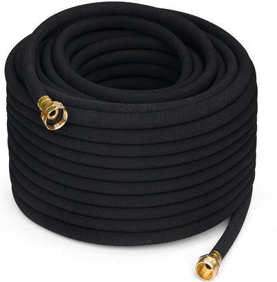 Manguera remojo 50ft 1/2pulg goma jardín conector latón