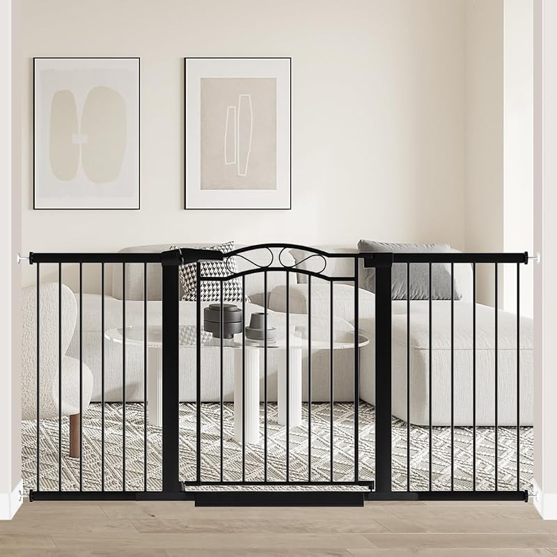 Puerta bebé ancha 63-65" seguridad mascotas
