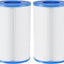 Cartucho filtro oval bañera hidromasaje 30ft2 pack 2