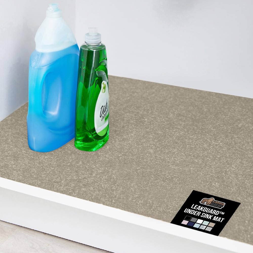 Tapete no adhesivo para fregadero 24x60" impermeable