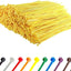 Bridas amarillas nailon 12" 1000uds resistente UV