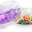 Combo 20 Contenedores PET 8oz Tapa Plana Ultra Transparente