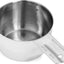 Set tazas y cucharas medidoras acero inox