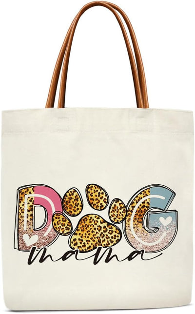 Bolsas de mano con versículos bíblicos para mujeres amantes de cachorros