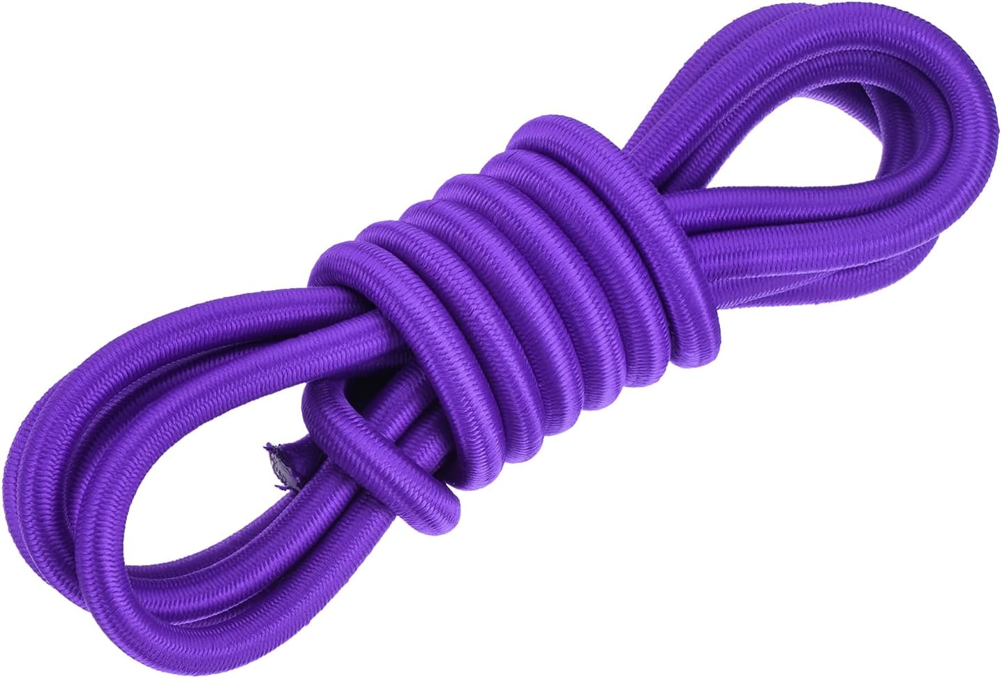 Cordón elástico redondo 0.4pulg 10ft púrpura tienda kayak