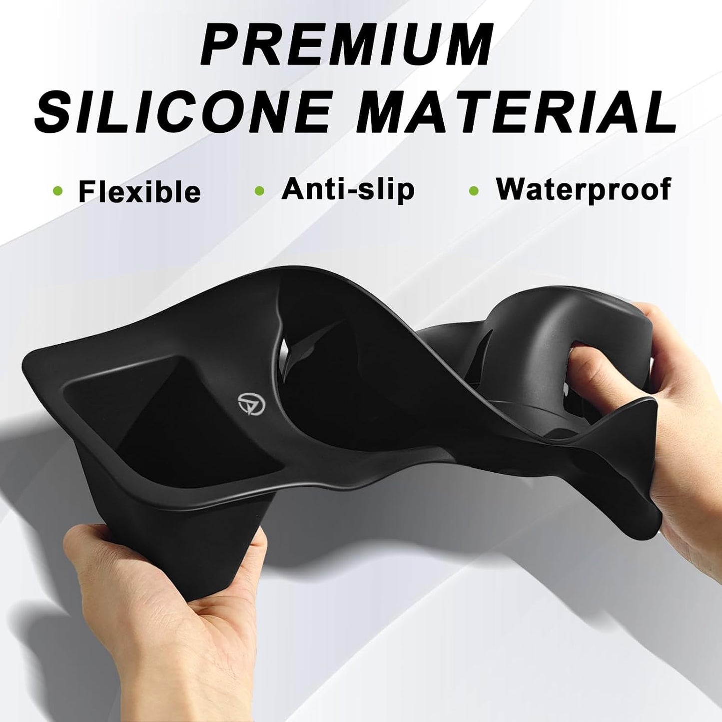 Insertos portavasos silicona Ford Maverick 22-25 negro