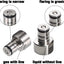 Adaptador Sankey a Ball Lock para elaboración casera 2 pares
