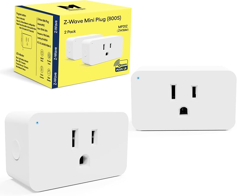 Enchufe inteligente Z-Wave con repetidor comp Alexa