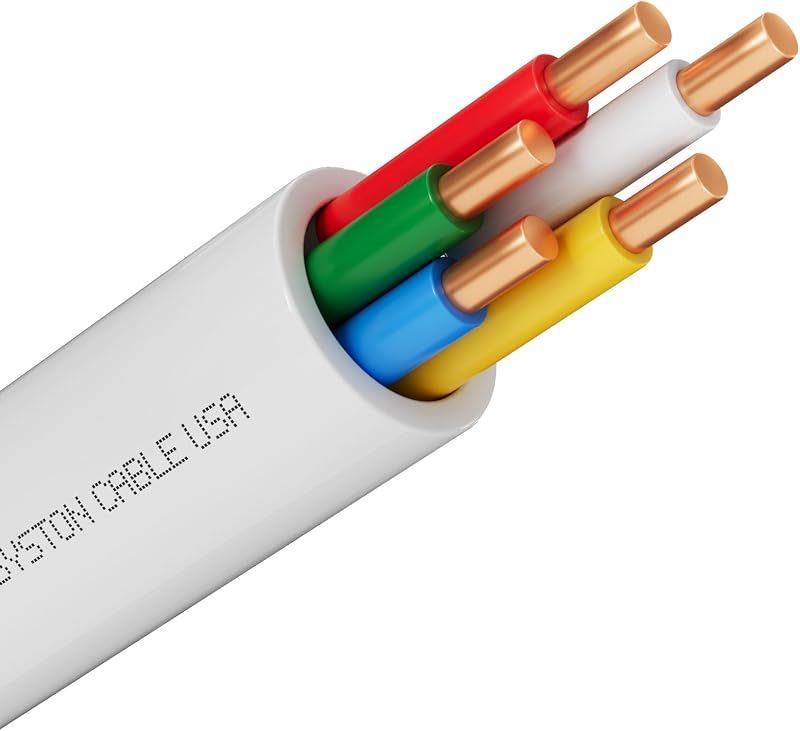 Cable control calefacción HVAC 18/5 CL3R 100% cobre sólido