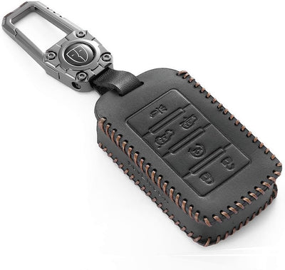 Funda cuero llavero Jeep Grand Wagoneer 2021-24 6 botones