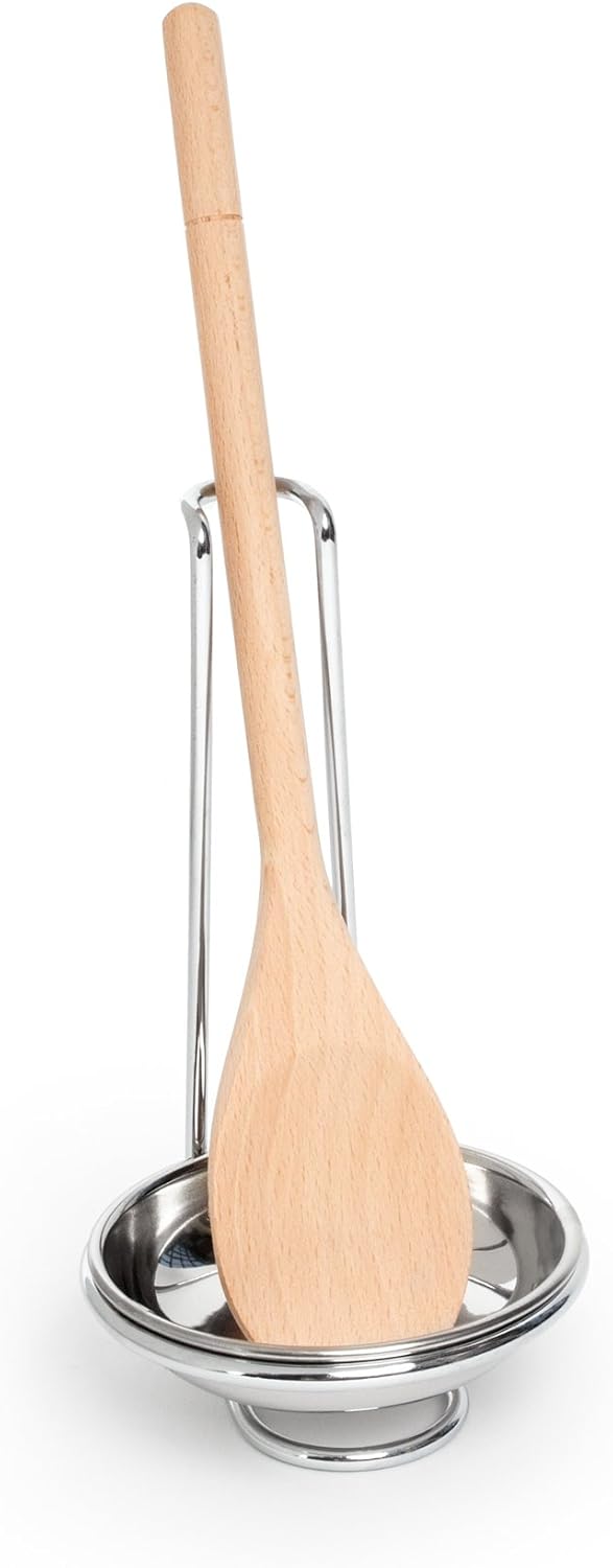 Soporte vertical cucharas acero inox 4.75x7.5pulg